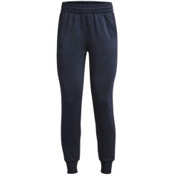 Spodnie dresowe dla kobiet Under Armour ARMOUR FLEECE JOGGER. Niebieskie spodnie dresowe damskie Under Armour, m, z dresówki, trekkingowe. Za 249.99 zł.