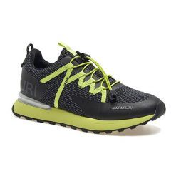 Buty męskie Napapijri Valley. Zielone buty trekkingowe męskie Napapijri, bez zapięcia, trekkingowe. Za 369.99 zł.