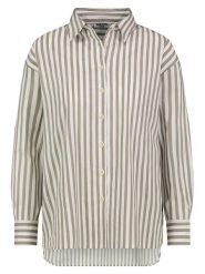 Sublevel Koszula w kolorze beżowo-białym rozmiar: M. Białe koszule damskie Sublevel, m, bez wzorów, z bawełny, bez kołnierzyka, bez ramiączek. Za 78.84 zł.