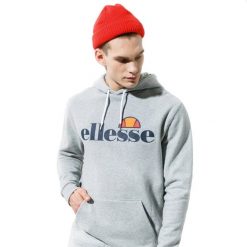 Bluza sportowa męska Ellesse SL Gottero. Szare bluzy sportowe męskie Ellesse, bez wzorów, sportowe, bez kołnierzyka, bez ramiączek. Za 209.00 zł.