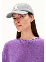 Armedangels Czapka "Yenaas" w kolorze jasnoszarym rozmiar: onesize. Szare czapki męskie ARMEDANGELS, bez wzorów, z bawełny, sportowe. Za 149.31 zł.