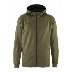 Bluza sportowa męska Craft Adv Unify. Zielone bluzy sportowe męskie Craft, l, z poliesteru. Za 419.99 zł.