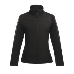 Kurtka Damska Octagon II Soft Shell. Czarne kurtki damskie Regatta, xl, bez wzorów, bez kaptura. Za 177.99 zł.