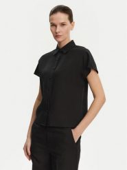 Calvin Klein Koszula K20K208322 Czarny Regular Fit. Czarne koszule damskie CALVIN KLEIN, bez wzorów, z lyocellu, bez kołnierzyka, bez ramiączek. Za 289.99 zł.