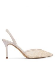 Aldo Szpilki Carollina 14296255 Biały. Białe szpilki Aldo, bez wzorów, z materiału, bez obcasa. Za 459.99 zł.