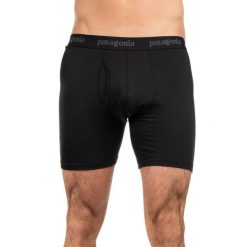 Bokserki męskie Essential Boxer Briefs 6. Czarne bokserki męskie Patagonia, bez wzorów. Za 126.99 zł.