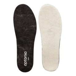 Wkładki turystyczne ciepłe - HIKE 120 WARM. Białe obuwie trekkingowe damskie APTONIA. Za 25.99 zł.