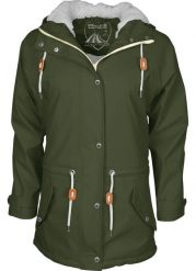 Płaszcz damski Pro-X Elements Kira. Zielone płaszcze damskie PRO-X ELEMENTS, bez wzorów, z polaru. Za 526.00 zł.