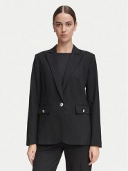 Morgan Marynarka 262-VBOK.F Czarny Regular Fit. Czarne marynarki i żakiety damskie Morgan, bez wzorów, z syntetyku. Za 479.99 zł.