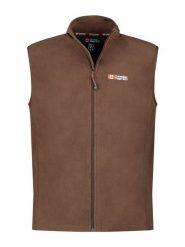 Canadian Peak Kamizelka polarowa "Vugeak" w kolorze brązowym rozmiar: L. Brązowe kamizelki męskie Canadian Peak, l, z polaru. Za 39.99 zł.