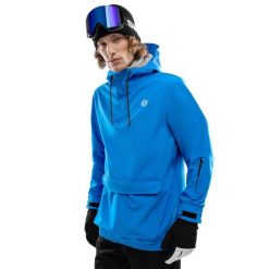 Kurtka narciarsko-snowboardowa W3 Ollie. Niebieskie kurtki męskie SIROKO, l, bez wzorów, z softshellu, bez kaptura, narciarskie. Za 844.00 zł.