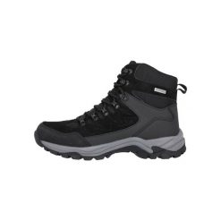 Buty trekkingowe Whistler Detion WP. Czarne buty trekkingowe męskie WHISTLER, z gumy, za kostkę, bez zapięcia, trekkingowe. Za 291.99 zł.