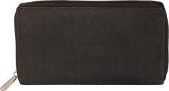 Portfel skórzany Chesterfield Wmns Elliot Brown Brown. Brązowe portfele damskie Erima, bez wzorów, z materiału. Za 144.99 zł.