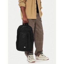 Plecak Quiksilver. Czarne plecaki męskie Quiksilver, bez wzorów. Za 129.99 zł.
