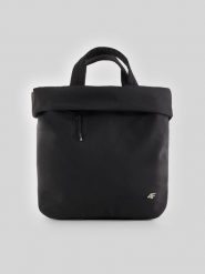 4F Torba na ramię (20 L) - czarna Uniwersalny. Czarne torebki klasyczne damskie 4f, bez wzorów, z materiału, bez dodatków. Za 129.99 zł.