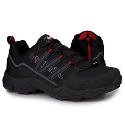 Buty trekkingowe męskie DK SPIRIT. Czarne buty trekkingowe męskie DK, z materiału, bez zapięcia. Za 159.00 zł.