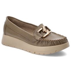 Brązowe Mokasyny Armodo Eleganckie Obuwie Damskie. Brązowe mokasyny damskie Armodo. Za 279.00 zł.