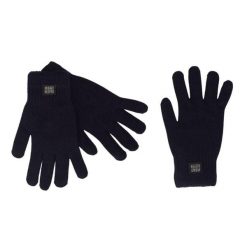 Dziane rękawiczki termiczne Męskie 2 pary. Niebieskie rękawiczki męskie HEAT KEEPER, bez wzorów, z dzianiny. Za 128.95 zł.