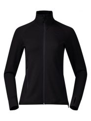 Bergans Kurtka funkcyjna "Ulstein" w kolorze czarnym rozmiar: M. Czarne kurtki damskie Bergans, m, bez wzorów, z materiału, bez kaptura. Za 299.50 zł.