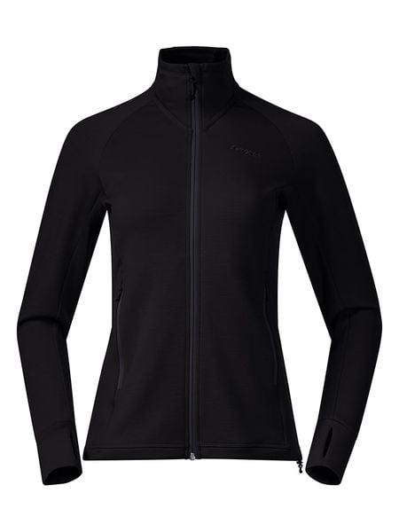 Bergans Kurtka funkcyjna "Ulstein" w kolorze czarnym rozmiar: M. Czarne kurtki damskie Bergans, m, bez wzorów, z materiału, bez kaptura. Za 299.50 zł.