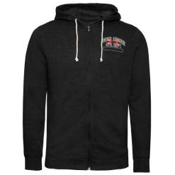 Bluza treningowa męska Under Armour 1370355001. Czarne bluzy z kapturem męskie Under Armour, m, z bawełny. Za 402.00 zł.