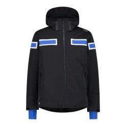 Kurtka narciarska z Primaloftu CMP. Czarne kurtki męskie CMP, m, bez wzorów, bez kaptura, narciarskie, primaloft. Za 1,259.05 zł.