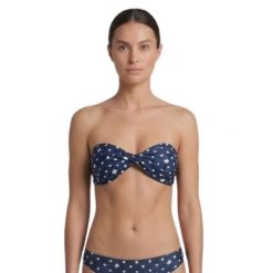 Góra od bikini damska Billabong Sea Side Bandeau. Niebieskie bikini damskie Billabong, bez wzorów. Za 63.84 zł.