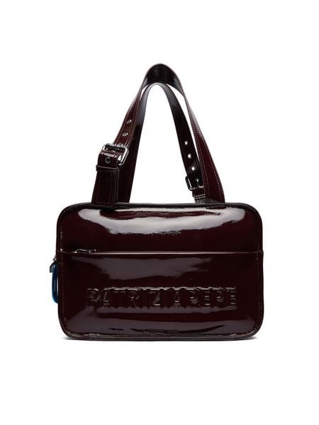 Patrizia Pepe Torebka 2B0125/L170-M558 Fioletowy. Fioletowe torebki klasyczne damskie Patrizia Pepe, bez wzorów, ze skóry, bez dodatków. Za 1,029.00 zł.