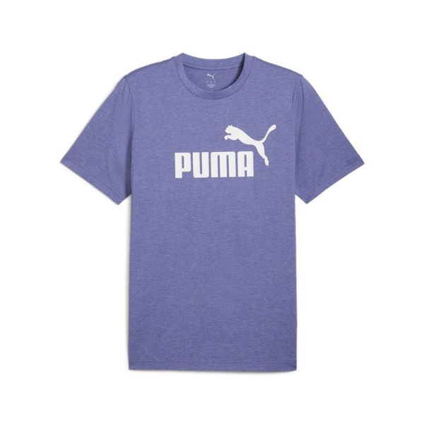 Puma Koszulka Ess No.1 Logo Heather 68255146. Niebieskie t-shirty sportowe męskie Puma, m, z bawełny, bez ramiączek. Za 79.99 zł.
