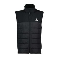 Kurtka puchowa bez rękawów Le Coq Sportif Contemporain N°1. Czarne kurtki męskie Le Coq Sportif, bez wzorów, z puchu, sportowe, bez kaptura. W wyprzedaży za 333.10 zł.