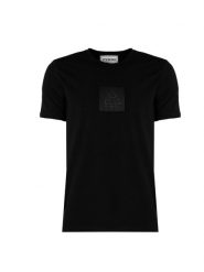 Iceberg T-Shirt "C-Neck" | F020639A | Mężczyzna | Czarny. Czarne t-shirty męskie Iceberg, m, bez wzorów, z bawełny, bez kołnierzyka. W wyprzedaży za 349.00 zł.