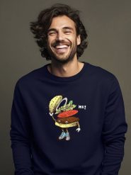 WOOOP Bluza w kolorze granatowym rozmiar: XL. Niebieskie bluzy bez kaptura męskie Wooop, xl. Za 110.04 zł.