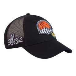 Męska Czapka Z Daszkiem Divida Trucker Cap. Czarne czapki męskie Ellesse, bez wzorów. Za 270.99 zł.