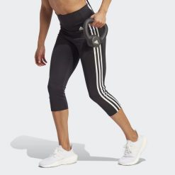 Szorty adidas Wms Designed 2 Move 3-stripes 34 Tight, Kobiety. Białe szorty damskie Adidas, bez wzorów, z poliesteru, sportowe. Za 290.00 zł.