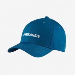 Czapka Head Promotion. Niebieskie czapki męskie HEAD, bez wzorów, z bawełny. Za 122.50 zł.