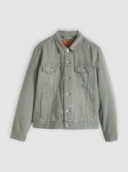 Levi's Kurtka dżinsowa w kolorze szarym rozmiar: XL. Szare kurtki męskie Levi's, s, z aplikacjami, z bawełny, bez kaptura. Za 289.95 zł.