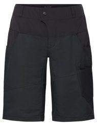 Spodenki rowerowe z wyściełaną wkładką M Qimsa Shorts II. Czarne szorty męskie Vaude, bez wzorów, z materiału, biznesowe. Za 600.05 zł.