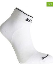 Seger Skarpety funkcyjne (3 pary) w kolorze białym rozmiar: 40-42. Białe skarpetki męskie Seger, bez wzorów, z materiału. Za 43.99 zł.