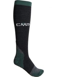 CMP Skarpety trekkingowe "Wool Mid" w kolorze antracytowym rozmiar: 46/48. Czarne skarpetki męskie CMP, bez wzorów, z wełny. Za 55.52 zł.