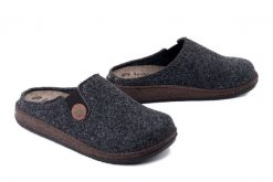 INBLU NL-10 025 szary, kapcie damskie. Szare kapcie damskie Inblu, z tkaniny. Za 80.50 zł.