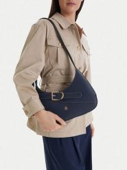 Beverly Hills Polo Club Torebka CEO-BHPC-C-018-09 Granatowy. Niebieskie torebki klasyczne damskie Beverly Hills Polo Club, bez wzorów, z materiału, bez dodatków. Za 219.99 zł.