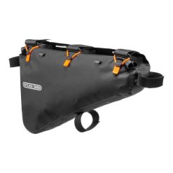 Torba Bike Packing Pod Ramę Ortlieb Frame-Pack Rc Black Matt 4L. Czarne torebki klasyczne damskie Ortlieb, bez wzorów, z materiału, bez dodatków. Za 499.90 zł.