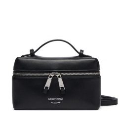 Torebka Emporio Armani. Czarne torebki klasyczne damskie Emporio Armani, bez wzorów, bez dodatków. Za 1,439.00 zł.