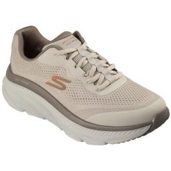 Buty sportowe męskie Skechers D'lux Walker 3.0 Bravik. Brązowe buty fitness męskie Skechers, bez zapięcia, na fitness i siłownię. Za 590.00 zł.