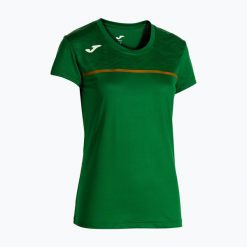 Koszulka do biegania damska Joma Record III. Zielone bluzki sportowe damskie Joma, s, bez wzorów, bez ramiączek. Za 89.99 zł.