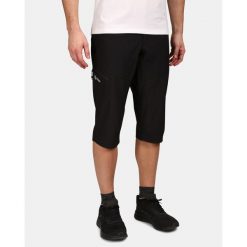 Męskie szorty outdoor Kilpi OTARA-M. Czarne szorty męskie Kilpi, bez wzorów, z nylonu. Za 215.49 zł.