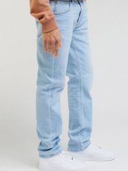 LEE DAREN ZIP FLY MĘSKIE SPODNIE JEANSOWE JEANSY DŻINSY BLUE SKY LIGHT L707ICC25 112331697. Niebieskie jeansy męskie Lee. Za 239.99 zł.