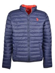 U.S. Polo Assn. Kurtka pikowana w kolorze granatowym rozmiar: L. Niebieskie kurtki męskie U.S. Polo Assn., l, bez wzorów, bez kaptura. Za 193.24 zł.