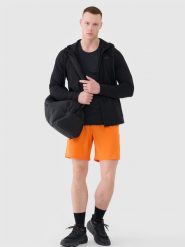 4F Spodenki treningowe szybkoschnące męskie - pomarańczowe 3XL. Brązowe szorty sportowe męskie 4f, l, z dzianiny, na fitness i siłownię. W wyprzedaży za 79.99 zł.