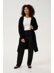 KAFFE curve Kardigan w kolorze czarnym rozmiar: XL. Czarne kardigany damskie KAFFE curve, xl, bez wzorów. Za 121.80 zł.